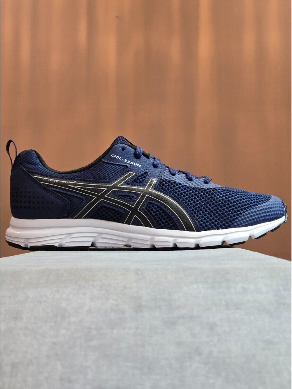 asics Gel 33 Run UNRELEASED IN USA - Blue Expanse Black (1011B788-401) Men's 9